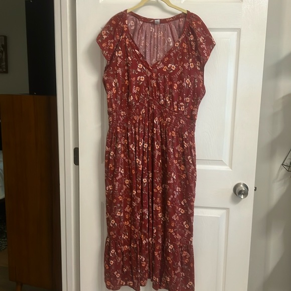 Old Navy cap sleeve dress size xl - Picture 1 of 11